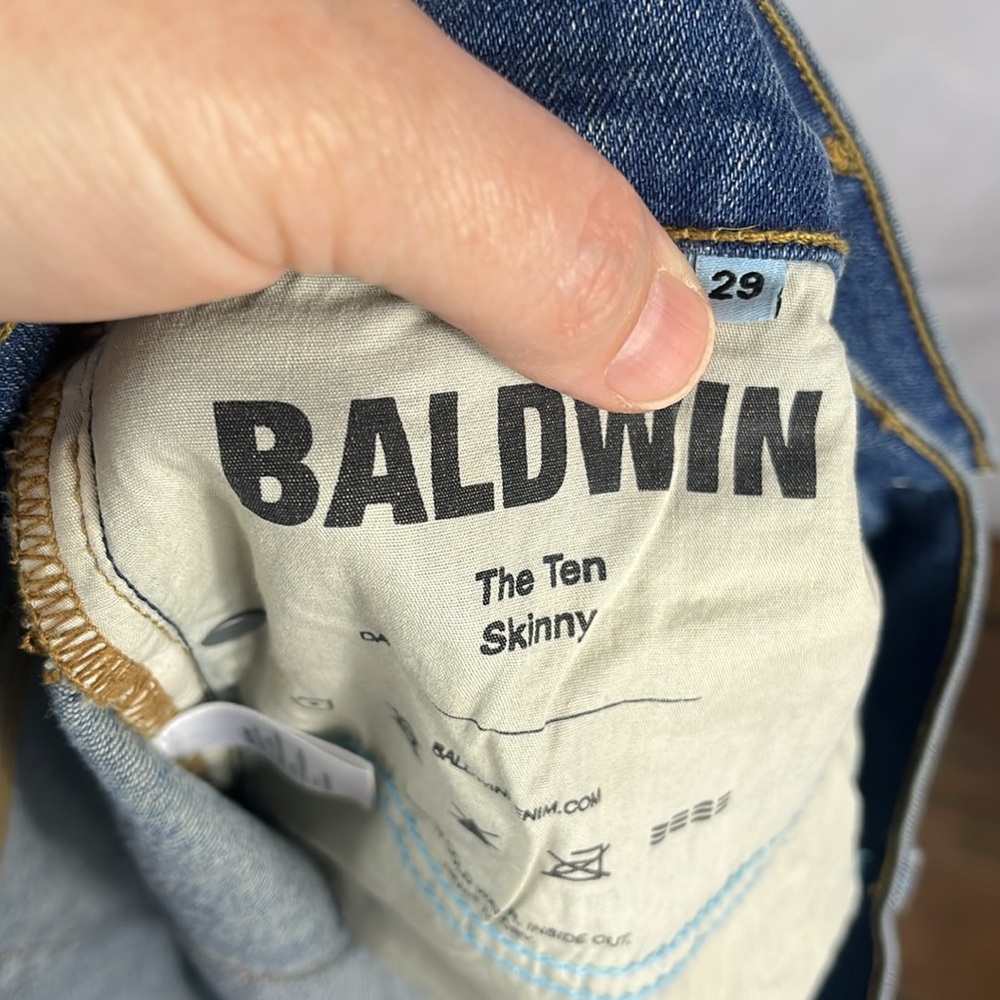 Baldwin The Ten Skinny Jeans. - Picture 8 of 9